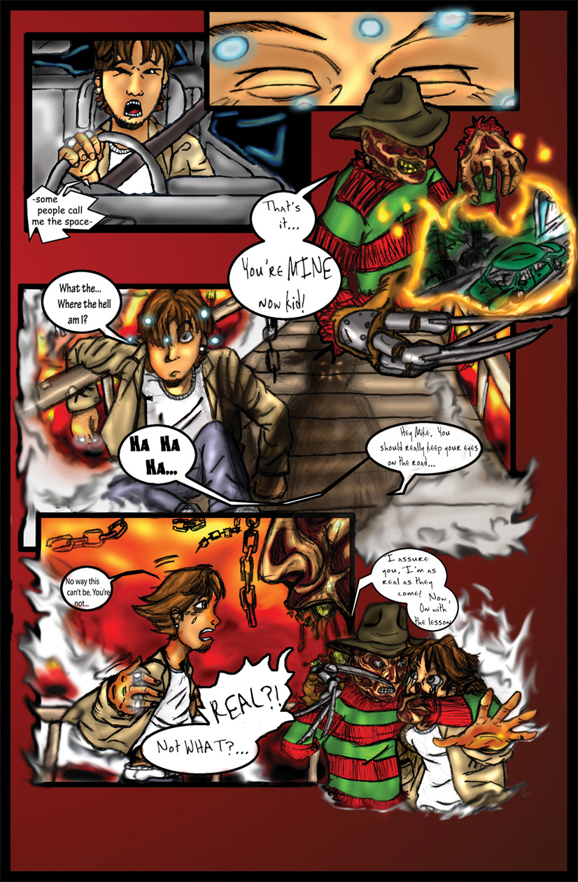 Michael's Gallery: A Nightmare on Elm Street fan comic
