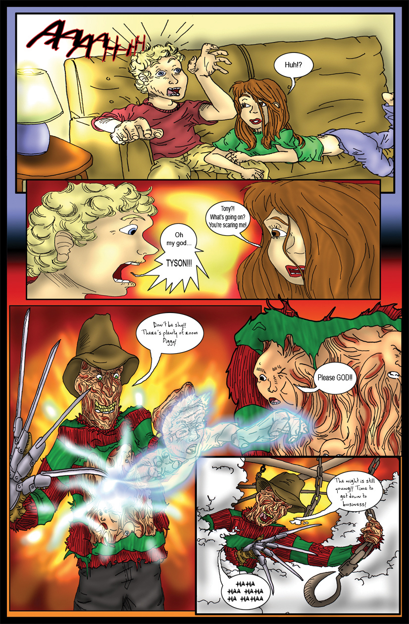 Michael's Gallery: A Nightmare on Elm Street fan comic