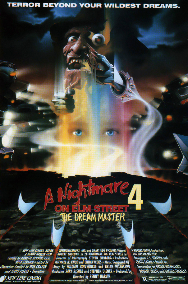 Locker Magnet. A Nightmare on Elm Street 2 Movie Poster 2" X 3" Fridge 