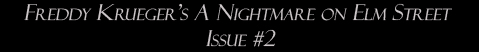 Freddy Krueger's: A Nightmare on Elm Street #2