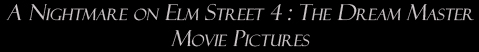 A Nightmare on Elm Street 4: The Dream Master: Movie Pictures