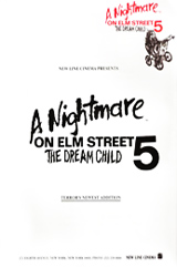 A NIGHTMARE ON ELM STREET 5: PRESS KIT