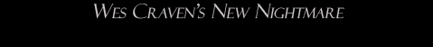Wes Craven's New Nightmare