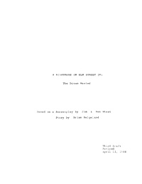 A Nightmare on Elm Street 4: The Dream Master Script
