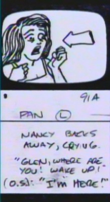 A Nightmare on Elm Street: Nancy Walks to the Police Station Storyboards