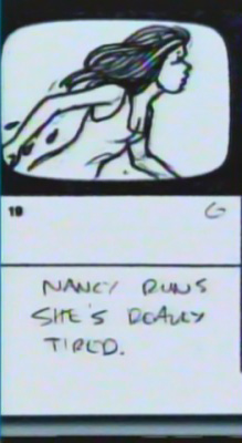 A Nightmare on Elm Street: Nancy Walks to the Police Station Storyboards