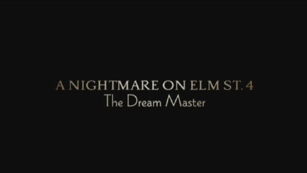 A Nightmare on Elm Street 4: The Dream Master DVD Image Vault Gallery