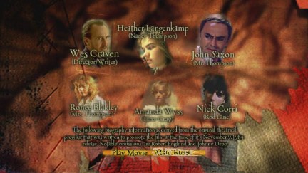A Nightmare on Elm Street: DVD Image Vault