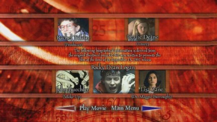 Freddy's Dead: The Final Nightmare DVD Image Vault Gallery