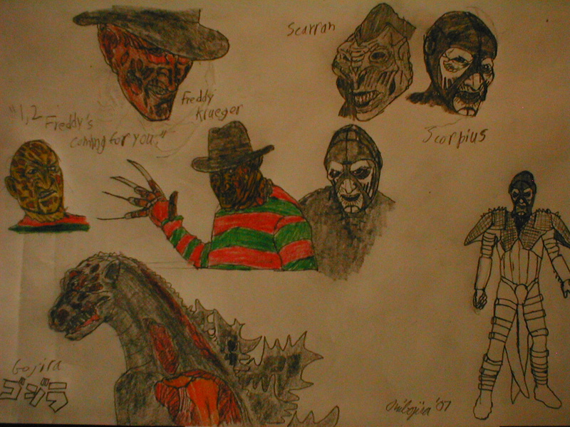 Mark's Gallery: Freddy Krueger, Freddy vs. Jason, and more.