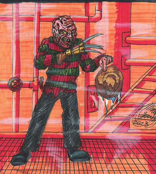 Matt's Gallery: A Nightmare on Elm Street and Horror icons