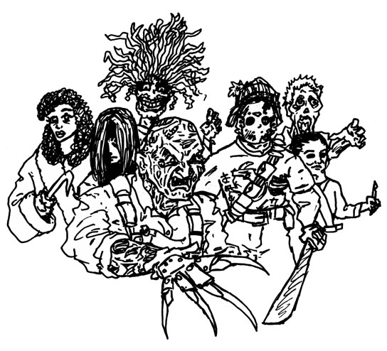 Matt's Gallery: A Nightmare on Elm Street and Horror icons