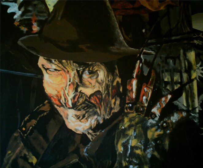 Night 4's Gallery: Freddy Krueger and Freddy vs. Jason