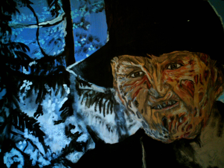 Night 4's Gallery: Freddy Krueger and Freddy vs. Jason