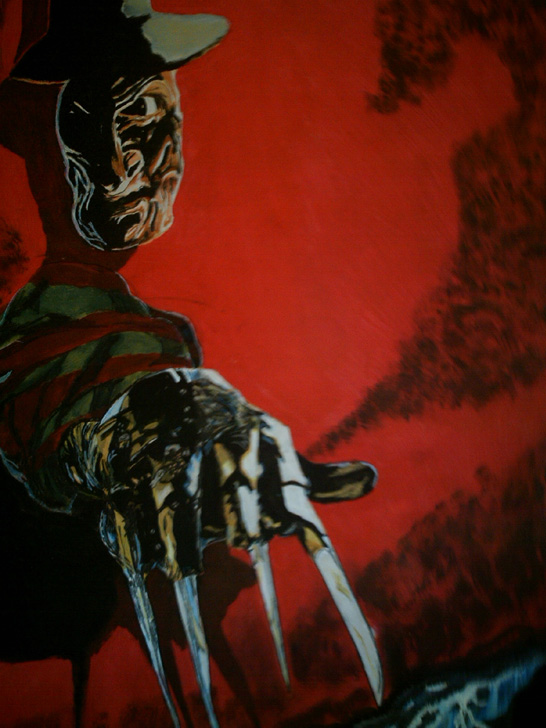 Night 4's Gallery: Freddy Krueger and Freddy vs. Jason