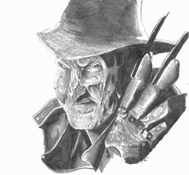 T.E.'s Gallery: Freddy Krueger, Jason Voorhees, and Horror icons