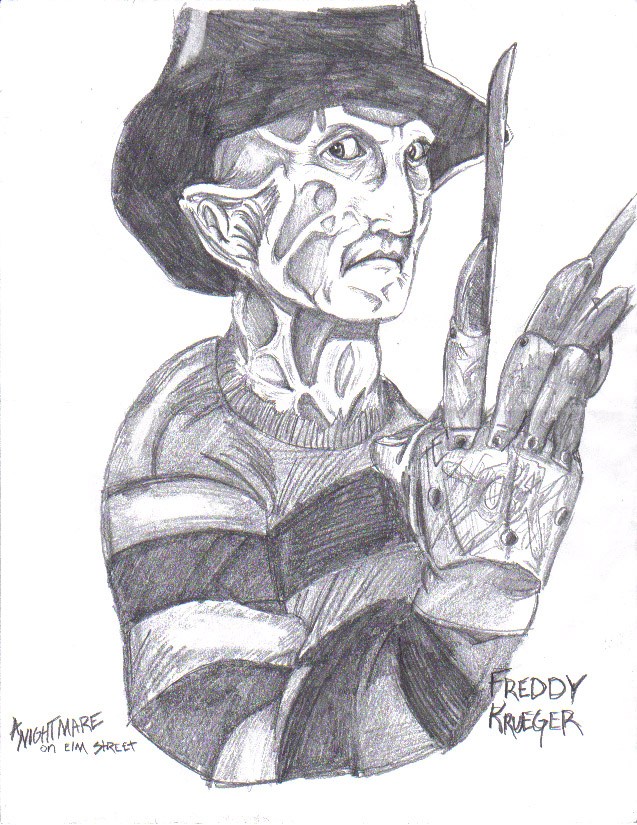 T.E.'s Gallery: Freddy Krueger, Jason Voorhees, and Horror icons
