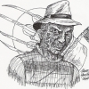 Freddy Krueger Sketch by Matt