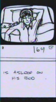 A Nightmare on Elm Street: Glen's Death Storyboards