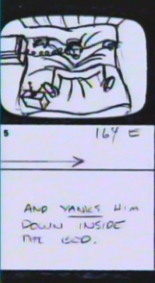 A Nightmare on Elm Street: Glen's Death Storyboards