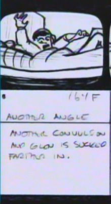 A Nightmare on Elm Street: Glen's Death Storyboards