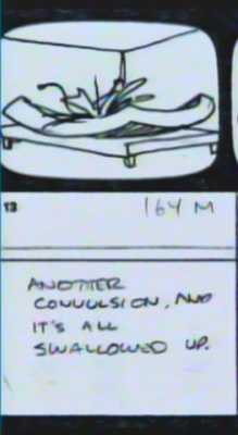 A Nightmare on Elm Street: Glen's Death Storyboards