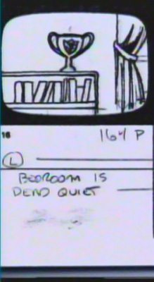 A Nightmare on Elm Street: Glen's Death Storyboards
