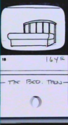 A Nightmare on Elm Street: Glen's Death Storyboards