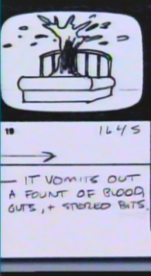 A Nightmare on Elm Street: Glen's Death Storyboards