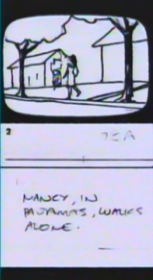A Nightmare on Elm Street: Nancy Walks to the Police Station Storyboards